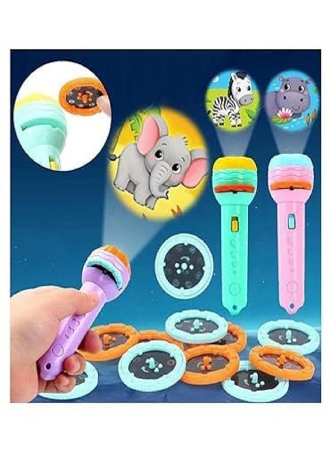 KANAKADHARA Unique Kids Projector Flashlight - 6 Slide Discs with 48 Colorful Images - Educational & Fun Night Light Torch for Boys & Girls - Interactive Storytelling Toy for Learning & Playtime - Image 5